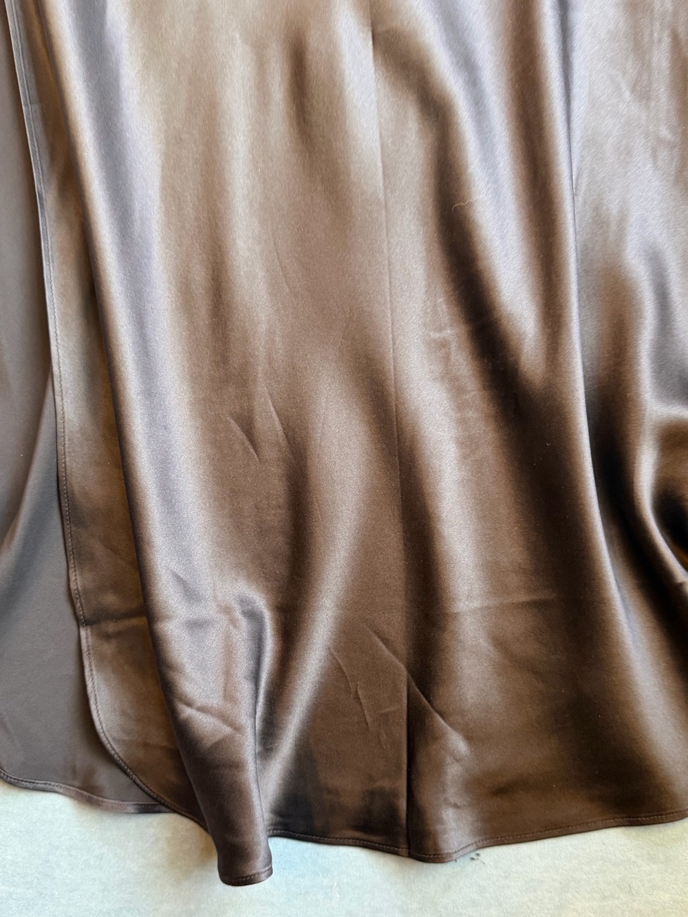 Banana Republic Black Silk Petite Silk Skirt - Picture 8 of 11